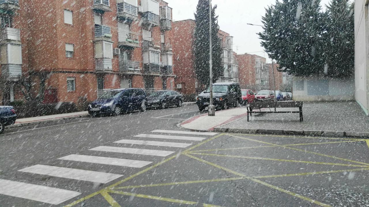 La nieve se deja ver de nuevo en Guadalajara